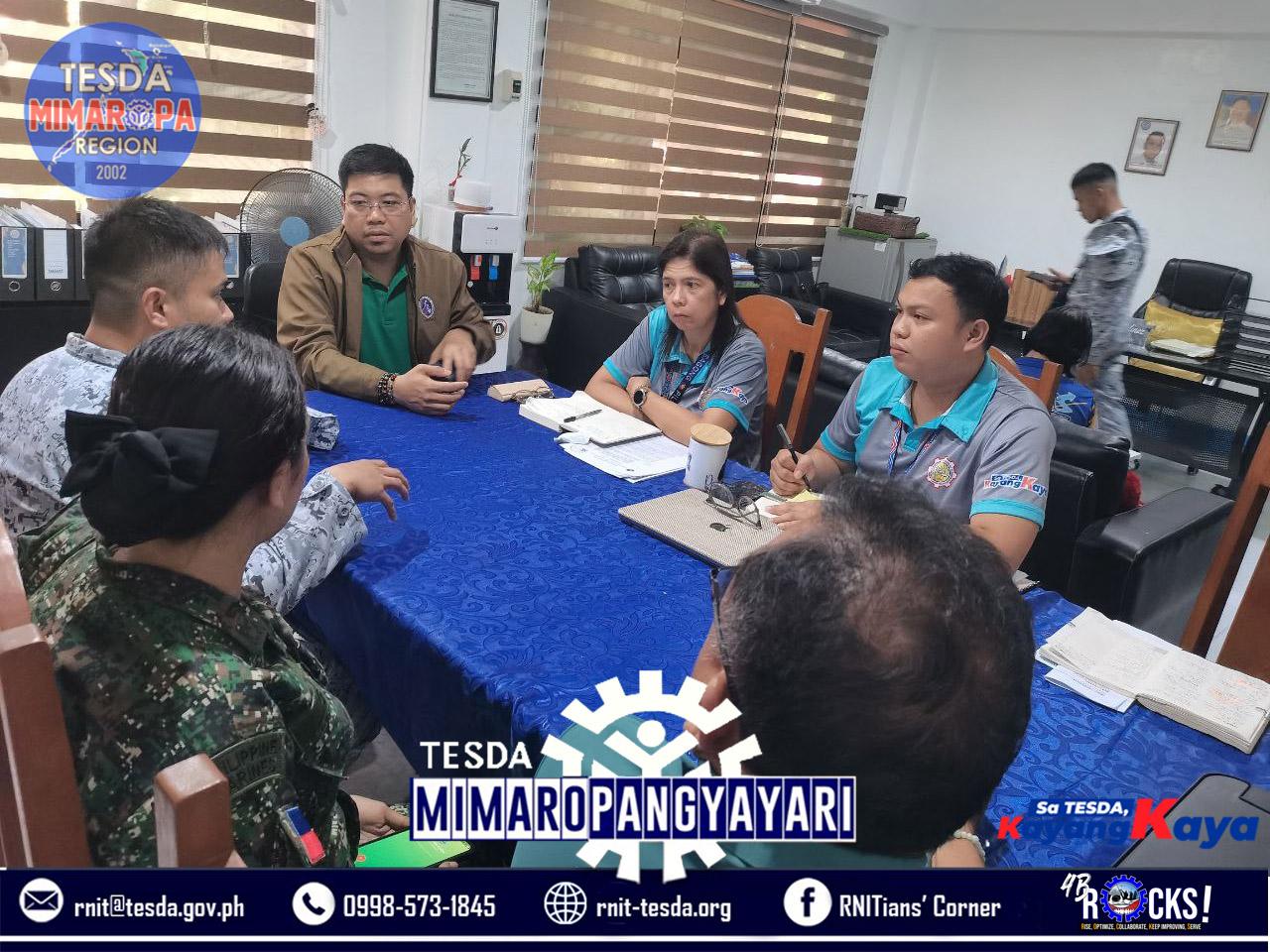RNIT representatives presenting academic programs