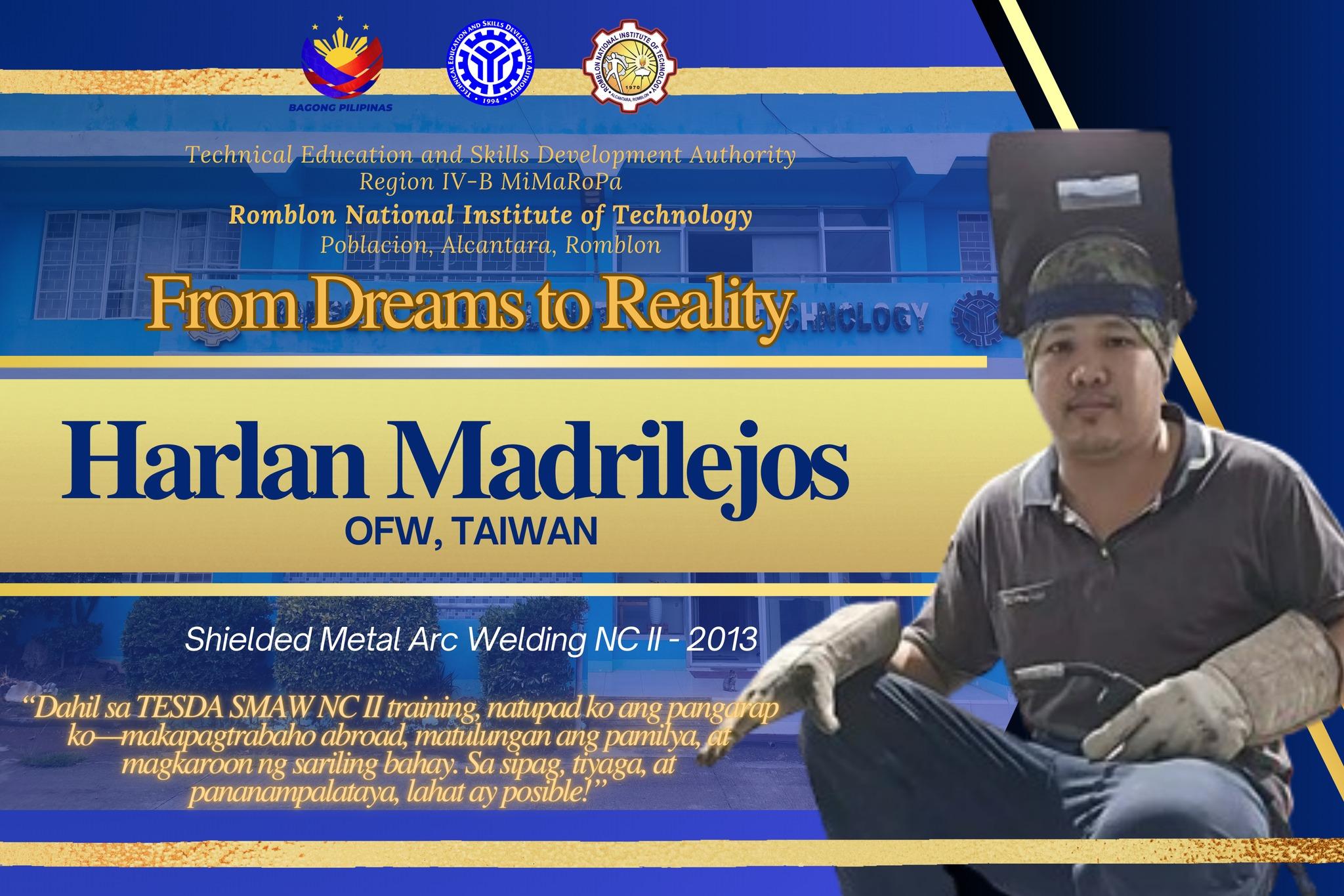 From Dreams to Reality Harlan's Success Story